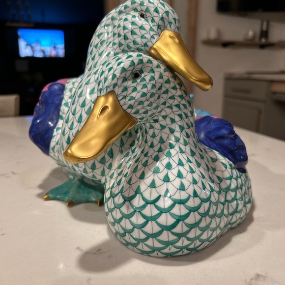 Herend green fishnet X large - Picture 3 of 5